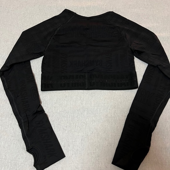 Gym Shark long sleeve shirt | Black | - Picture 4 of 6